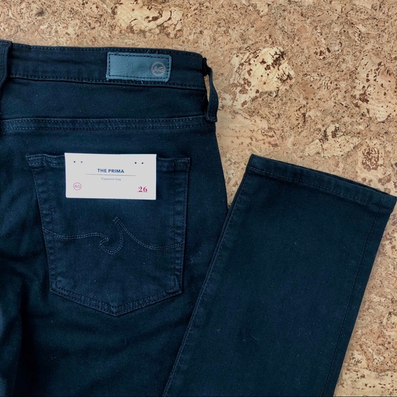 AG Jeans, “Prima” Cigarette Leg Black, sz 26 - NWT - Picture 6 of 8
